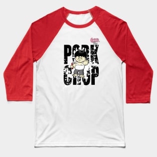 Gutter Pigs Pork Chop Baseball T-Shirt